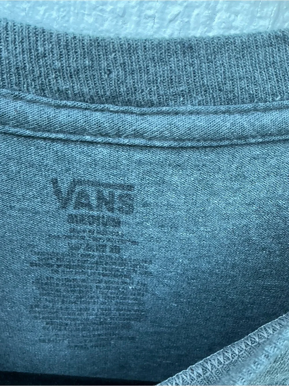 Vans Tiger Graphic “Off The Wall” Heather Gray Short Sleeve T-Shirt Men’s Small